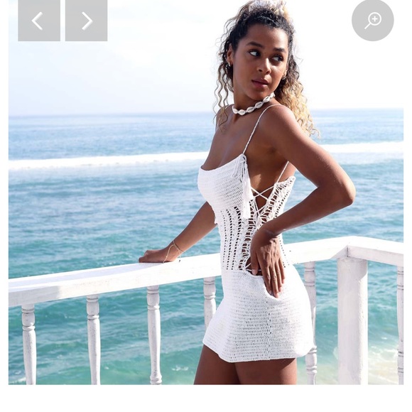 Andi Bagus White Crochet Dress 🤍 - Picture 2 of 12